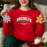 Brooklyn Varsity Club Crewneck Sweatshirt — Retro Athletic Pullover