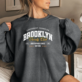 Brooklyn Varsity Club Crewneck Sweatshirt — Retro Athletic Pullover