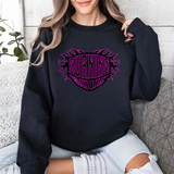 Burning Love Flame Crewneck Sweatshirt