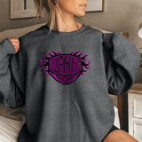Burning Love Flame Crewneck Sweatshirt