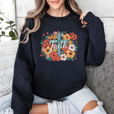 Faith Floral Crewneck Sweatshirt