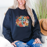 Faith Floral Crewneck Sweatshirt
