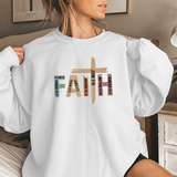Faith Cross Crewneck Sweatshirt