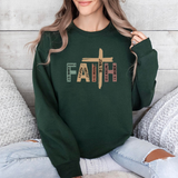 Faith Cross Crewneck Sweatshirt