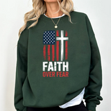 Faith Over Fear Crewneck Sweatshirt
