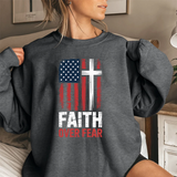 Faith Over Fear Crewneck Sweatshirt