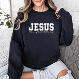Jesus Crewneck Sweatshirt – "Jesus: The Way, The Truth, The Life" Christian Pullover