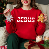 Jesus Crewneck Sweatshirt β Vintage Distressed Faith Pullover