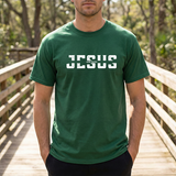 Jesus Camouflage T‑Shirt — Bold Faith Graphic Tee