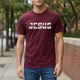 Jesus Camouflage T‑Shirt — Bold Faith Graphic Tee