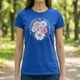 Jesus Loves Me This I Know Floral Tee