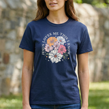 Jesus Loves Me This I Know Floral Tee