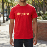 Amen Heart T‑Shirt — Faith Graphic Tee with Script "Amen" and Heart