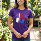 God, Family, Country T-Shirt — Patriotic American Flag Tee