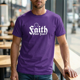 Faith Over Fear T‑Shirt — Bold Gothic Christian Tee