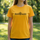 Redeemed Cross T-Shirt — Christian Faith Tee