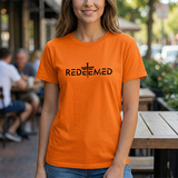 Redeemed Cross T-Shirt — Christian Faith Tee