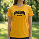 Overthinker 24/7 T-Shirt — Funny Graphic Tee for Anxious Thinkers