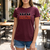 I Raise Tiny Dinosaurs T-Shirt — Cute Mom/Dad Parenting Tee
