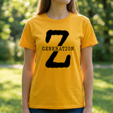 Generation Z T-Shirt — Bold 'Z' Graphic Tee