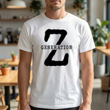Generation Z T-Shirt — Bold 'Z' Graphic Tee