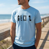Gen Z Distressed Tee — Vintage-Style Graphic T-Shirt for Young Trendsetters