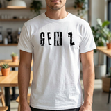 Gen Z Distressed Tee — Vintage-Style Graphic T-Shirt for Young Trendsetters