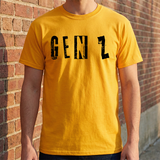 Gen Z Distressed Tee — Vintage-Style Graphic T-Shirt for Young Trendsetters