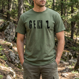 Gen Z Distressed Tee — Vintage-Style Graphic T-Shirt for Young Trendsetters