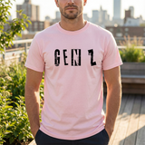 Gen Z Distressed Tee — Vintage-Style Graphic T-Shirt for Young Trendsetters