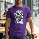Alien Graphic Tee — "I Do Not Believe In Humans" Sci‑Fi Skull T-Shirt
