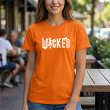 Wicked Western 'Wicked' Graphic Tee — Cowboy Silhouette Horror Style