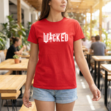 Wicked Western 'Wicked' Graphic Tee — Cowboy Silhouette Horror Style