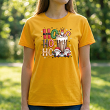 Christmas Ho Ho Ho Hot Cocoa Tee — Cute Gnome Holiday T-Shirt