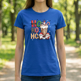 Christmas Ho Ho Ho Hot Cocoa Tee — Cute Gnome Holiday T-Shirt