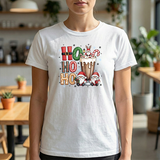 Christmas Ho Ho Ho Hot Cocoa Tee — Cute Gnome Holiday T-Shirt