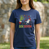 Six Seven Christmas Tee – Festive Santa & Grinch Holiday Graphic Shirt