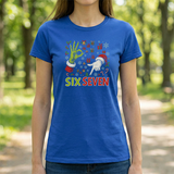 Six Seven Christmas Tee – Festive Santa & Grinch Holiday Graphic Shirt