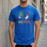 Six Seven Christmas Tee – Festive Santa & Grinch Holiday Graphic Shirt