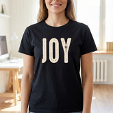 Joy Graphic Tee — Vintage Holiday Joy T-Shirt