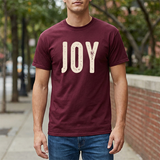 Joy Graphic Tee — Vintage Holiday Joy T-Shirt