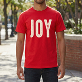Joy Graphic Tee — Vintage Holiday Joy T-Shirt
