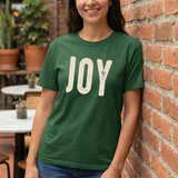 Joy Graphic Tee — Vintage Holiday Joy T-Shirt