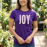 Joy Graphic Tee — Vintage Holiday Joy T-Shirt