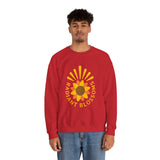 Radiant Blossoms Crewneck Sweatshirt