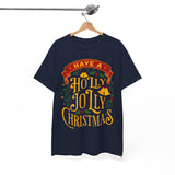 Holly Jolly Christmas Tee - Festive Holiday Graphic T-Shirt