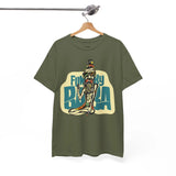 Funky Baba Unisex Heavy Cotton Tee, Retro T-Shirt, Casual Wear, Gift for Tea Lovers, Summer Outfit, Streetwear
