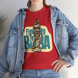 Funky Baba Unisex Heavy Cotton Tee, Retro T-Shirt, Casual Wear, Gift for Tea Lovers, Summer Outfit, Streetwear