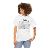 Floral Motivational Tee, It's Okay to Blossom T-Shirt, Positive Vibes Cotton Shirt, Self-Care Gift, Unisex Everyday Tee