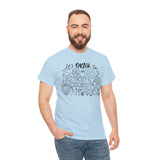 Floral Motivational Tee, It's Okay to Blossom T-Shirt, Positive Vibes Cotton Shirt, Self-Care Gift, Unisex Everyday Tee